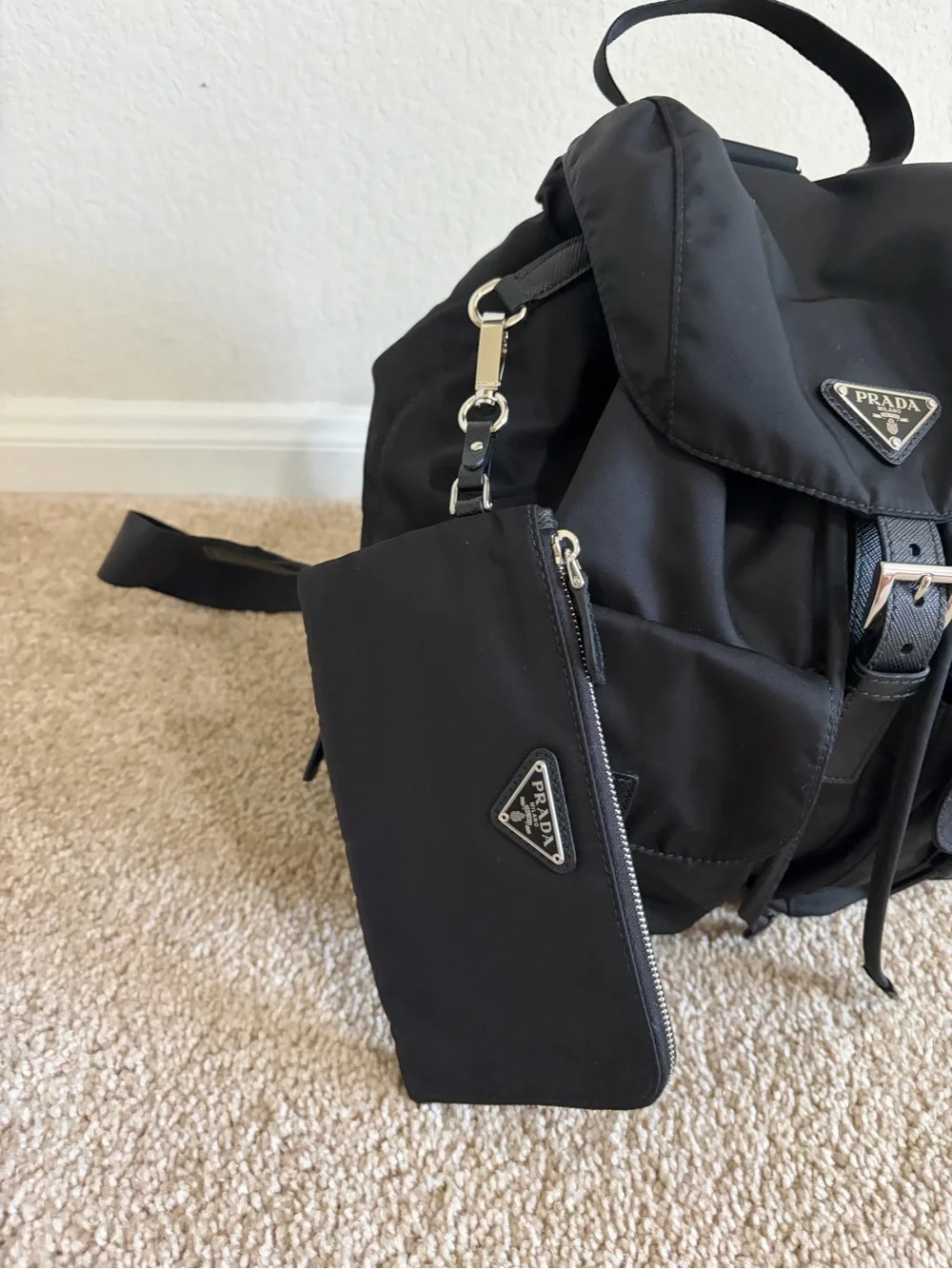Prada Medium Re-Nylon Backpack